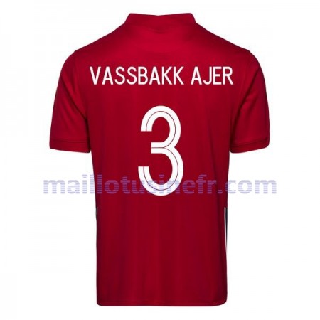 Maillot de Foot Norvège Kristoffer Ajer 3 Domicile 2020-21